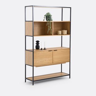 Moduleerbare etagère, 2 nissen, 2 deuren, Volga