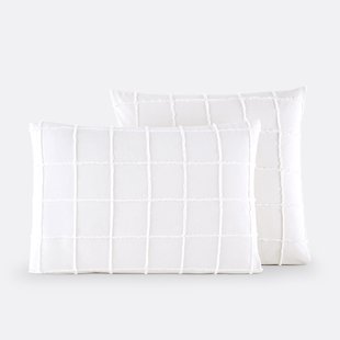 Getufte kussensloop in katoen, Noémie