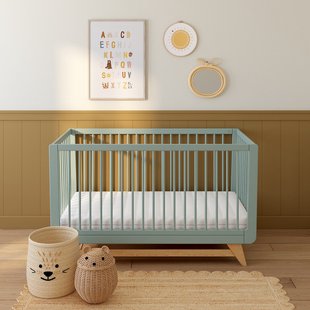 Afhoesbare baby schuimmatras,  H14 cm