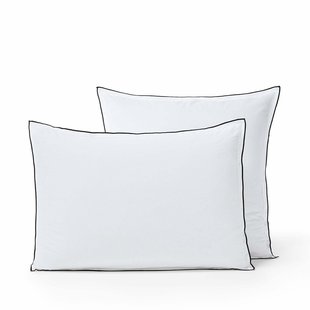 Kussensloop in gewassen voilekatoen, Gypse