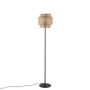 Staande lamp in ijzer en hennep, Yaku