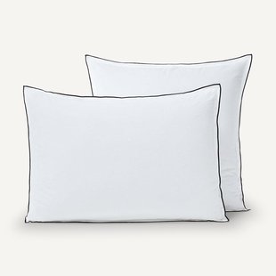 Kussensloop voor kinderen in gewassen bio voilekatoen, Gypse