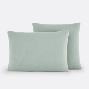 Kussensloop in tetra/gewassen katoen, Kumco