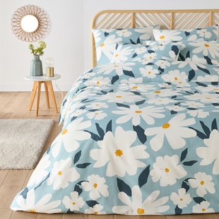Bedset in katoen, rechthoekig kussensloop, Chandra