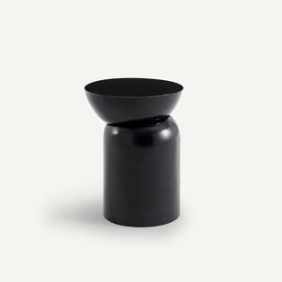 Bijzettafel in gegoten aluminium, Fraulino