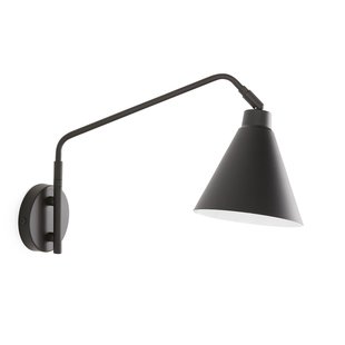 Scharnierende wandlamp in metaal, Hiba