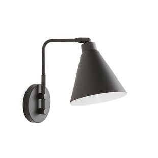 Scharnierende wandlamp in metaal, Hiba