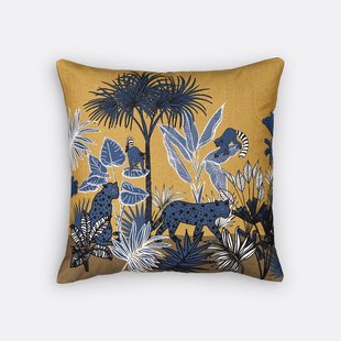 Geborduurde kussenhoes, 45x45 cm, Malacca