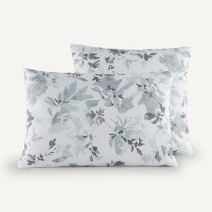 Kussensloop in bio perkalkatoen/Lyocell, Celadona