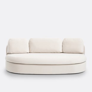 4-zitsbank van fluweel, Rowan