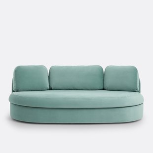 4-zitsbank van fluweel, Rowan