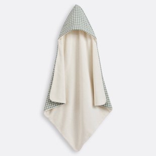 Badcape in tetra en badstof, Croizic