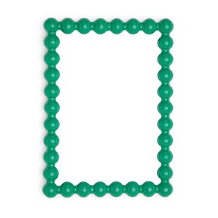 Spiegel in hevea, gelakt 28 x 38,6 cm, Lomia