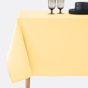 Tafelkleed in soepel gecoat katoen , Scénario