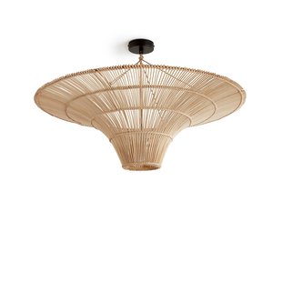 Hanglamp/plafonlamp in rotanØ80 cm, Junita
