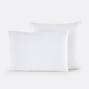 Kussensloop in gewassen katoen, gewafelde stof, Tifly