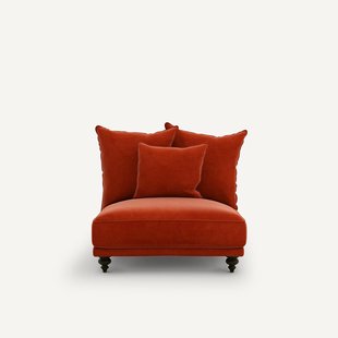 Bank in fluweel, Lazare