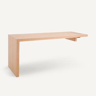 Bureaublad in eikenhout en eikenfineer,  L175, Mikube