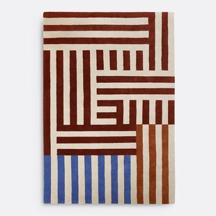 Vloerkleed in wol, Elsie