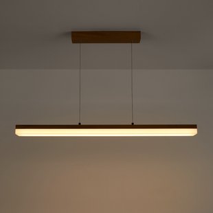LED-hanglamp in eik en acryl, Segundo