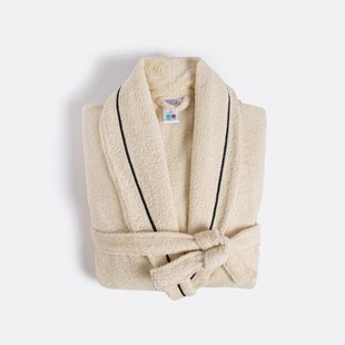 Badjas met sjaalkraag in badstof Victor 400 g/m2