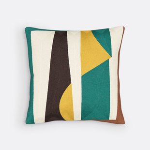 Geborduurd kussenhoes 45x45 cm, Scolto