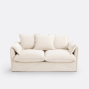 Slaapbank H14 cm, fluweel, Odna