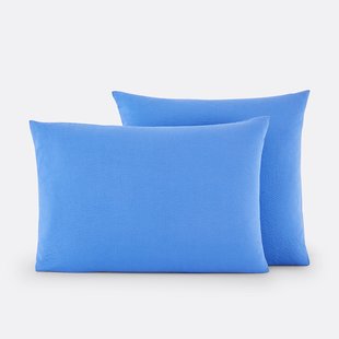 Kussensloop in gewassen katoen, Seersucker