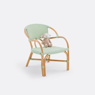 Kinderstoel, gevlochten, Musette