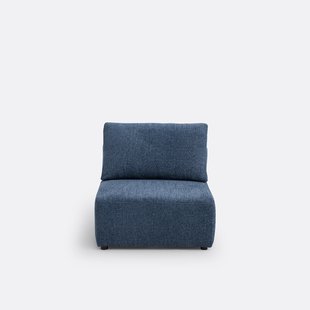 Modulaire fauteuil, gemêleerd chenille, Monica