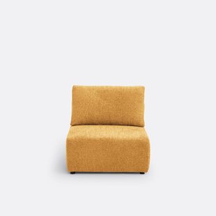 Modulaire fauteuil, gemêleerd chenille, Monica