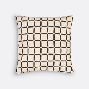 Kussenhoes in jacquard 50x50 cm, Laeto