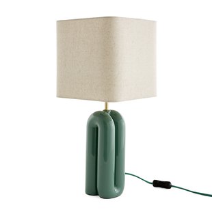 Tafellamp in keramiek en linnen, Malo