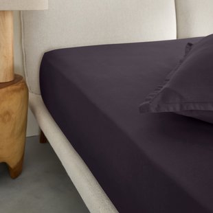 Hoeslaken, gewassen katoensatijn, omslag 30 cm, Saria