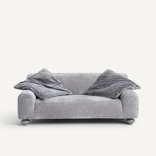 Compacte zitbank van viscosefluweel, Bold