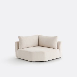 Omkeerbaar hoekelement, ribfluweel, Monica