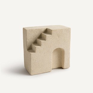 Set van 2 boekensteunen van aardewerk, Arenis