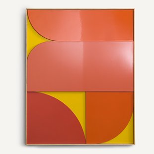 Handgeschilderd gelakt kunstwerk, Juici