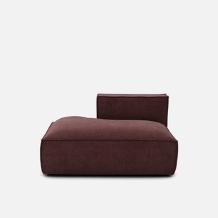 Loungebank in textuur, links, Seven