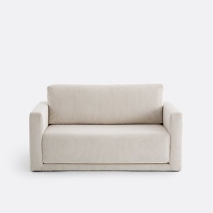 2-zits slaapbank ribfluweel Hani