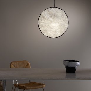 Hanglamp van Tyvek®, Ø 45 cm, Moon