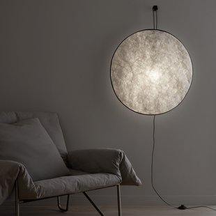 Wandlamp in Tyvek®, Moon