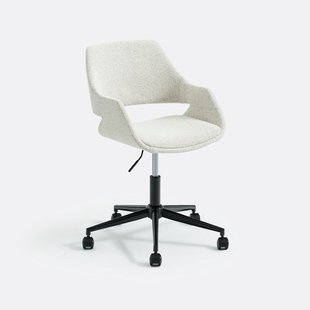 Bureaustoel in bouclette, Harlan