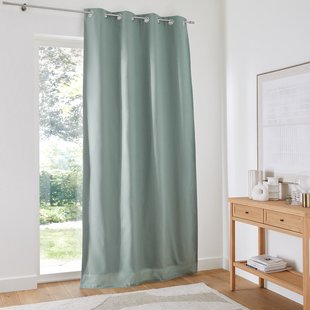 Katoenen verduisteringsgordijn met oogjes, Scenario