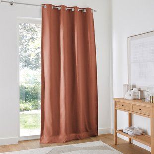 Katoenen verduisteringsgordijn met oogjes, Scenario