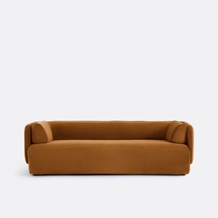 Bank, 3-zit in fluweel, Méridiano