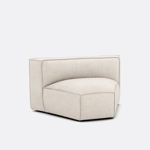 Modulaire open hoek, ribfluweel Seven