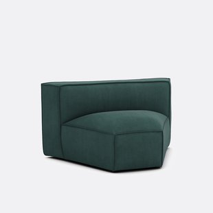 Modulaire open hoek, ribfluweel Seven