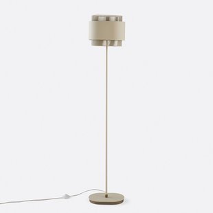 Dubbele vloerlamp in metaal, Leila