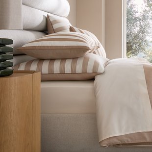 Dekbedovertrek in perkalkatoen, Bleuenna